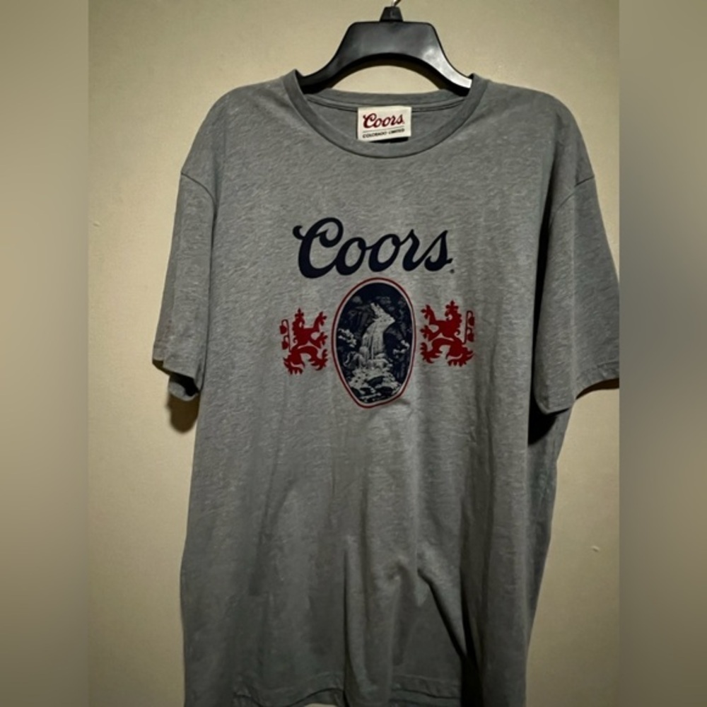 Coors Mountain Tee Colorado Limited Gray XL